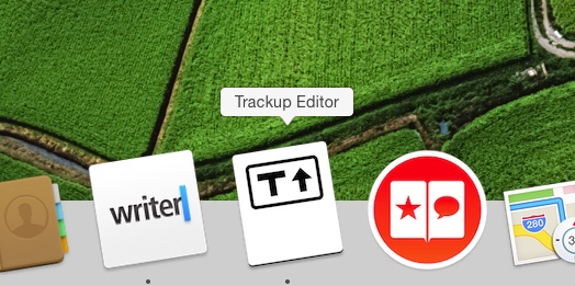 Icône Trackup Editor