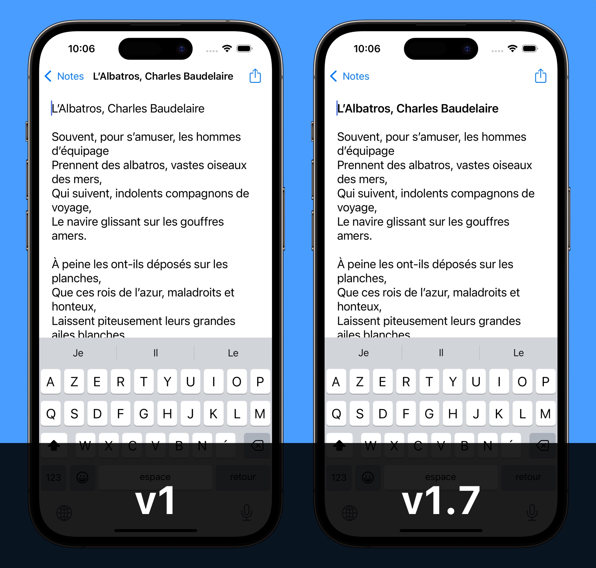 PlayGuide 1.2 sur iPhone