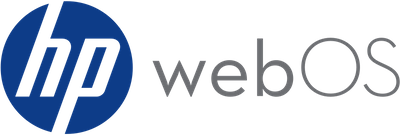 Logo webOS, HP