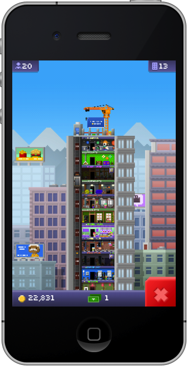 Screenshot Tiny Tower